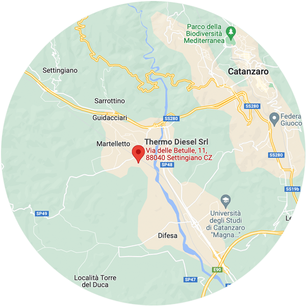 Mappa: Thermo Diesel a Settingiano